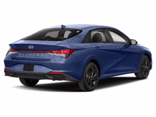 2021 Intense Blue Hyundai Elantra SEL FWD Sedan