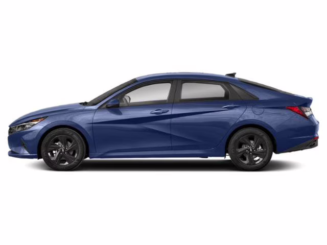 2021 Intense Blue Hyundai Elantra SEL FWD Sedan