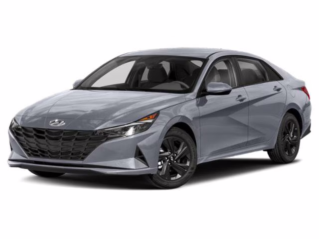 2021 Intense Blue Hyundai Elantra SEL FWD Sedan