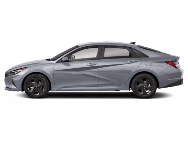 2021 Intense Blue Hyundai Elantra SEL FWD Sedan