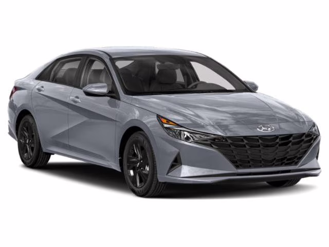 2021 Intense Blue Hyundai Elantra SEL FWD Sedan