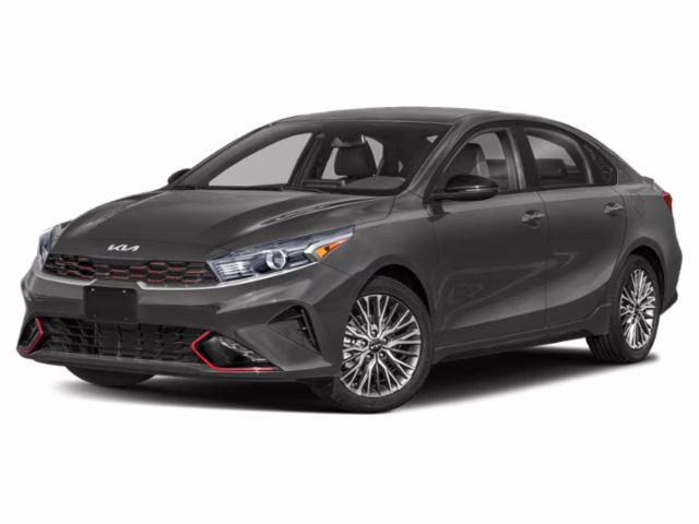 2023 Gravity Gray Kia Forte GT-Line FWD Sedan