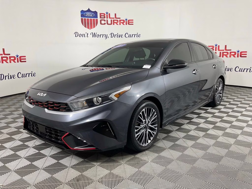 2023 Gray Kia Forte GT-Line FWD Sedan