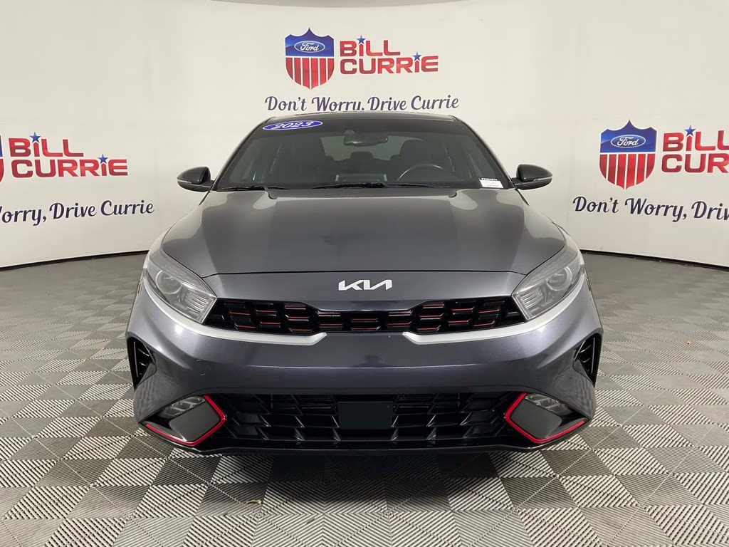 2023 Gray Kia Forte GT-Line FWD Sedan
