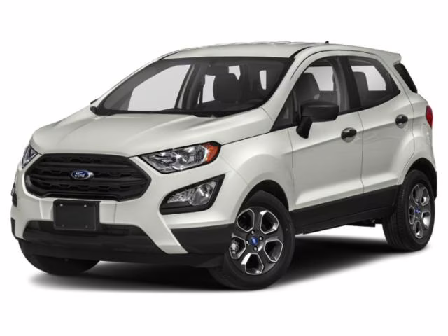 2021 Diamond White Ford EcoSport S FWD SUV