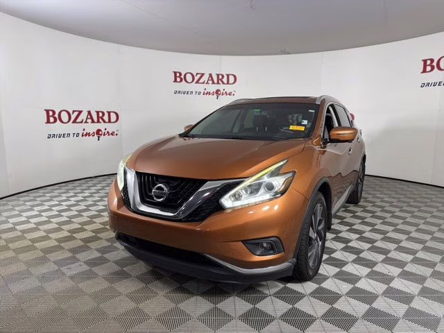 2016 Brown Nissan Murano SL FWD SUV