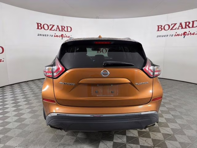 2016 Brown Nissan Murano SL FWD SUV