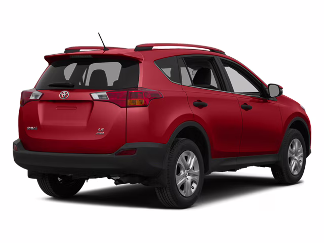 2014 Red Toyota RAV4 LE FWD SUV