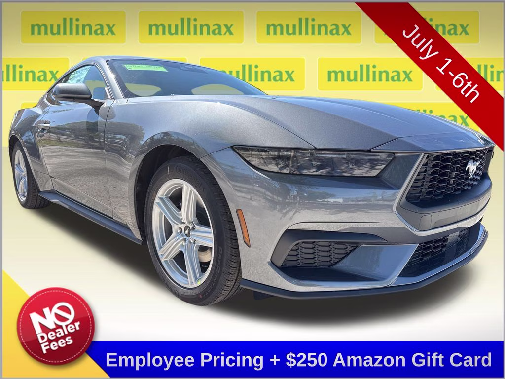 2026 Carbonized Gray Metallic Ford Mustang EcoBoost RWD Coupe