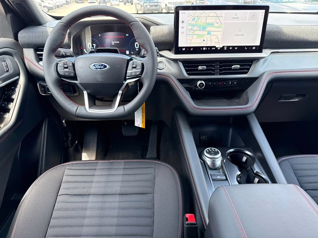 2026 Space White Metallic Ford Explorer ST-Line RWD SUV
