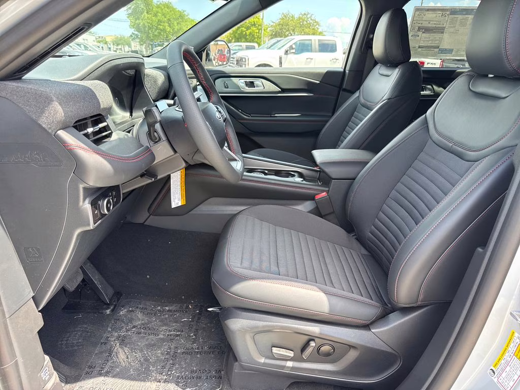 2026 Space White Metallic Ford Explorer ST-Line RWD SUV