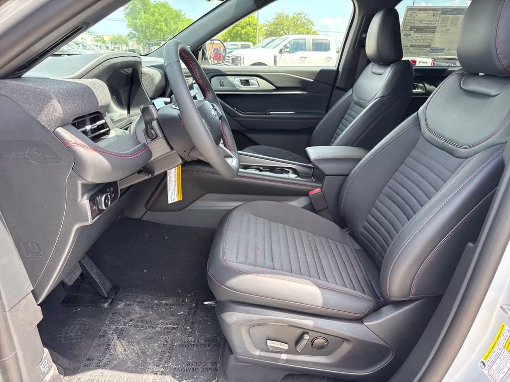 2026 Space White Metallic Ford Explorer ST-Line RWD SUV