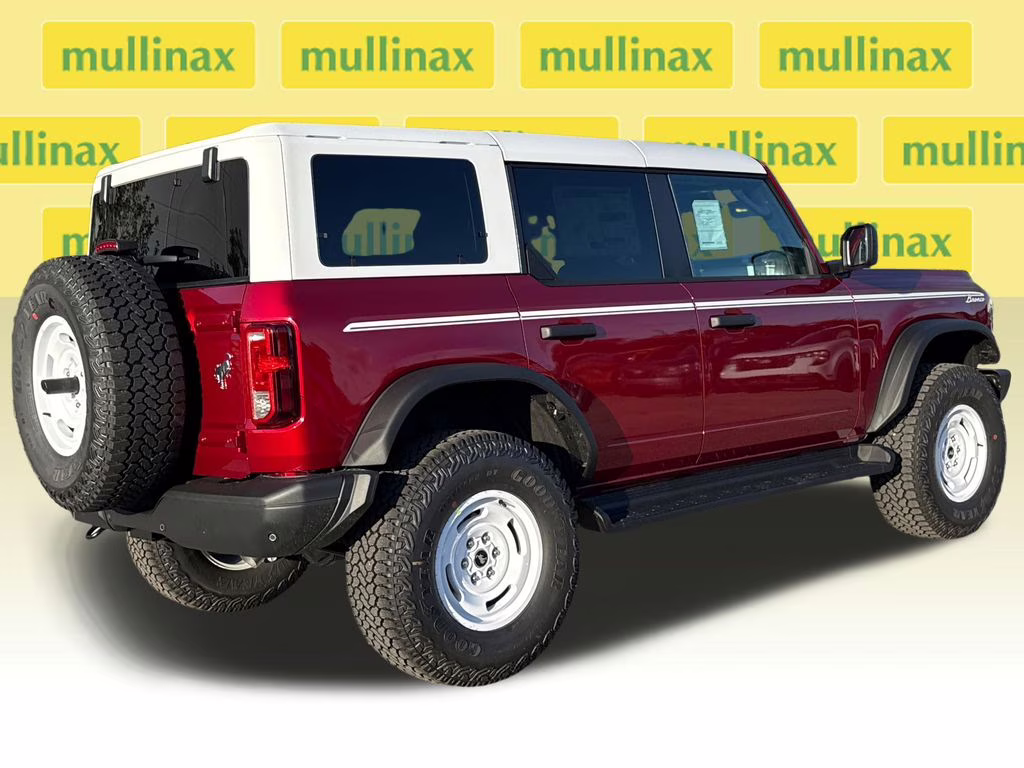 2026 Ruby Red Metallic Tinted Clearcoat Ford Bronco Heritage Edition 4X4 SUV