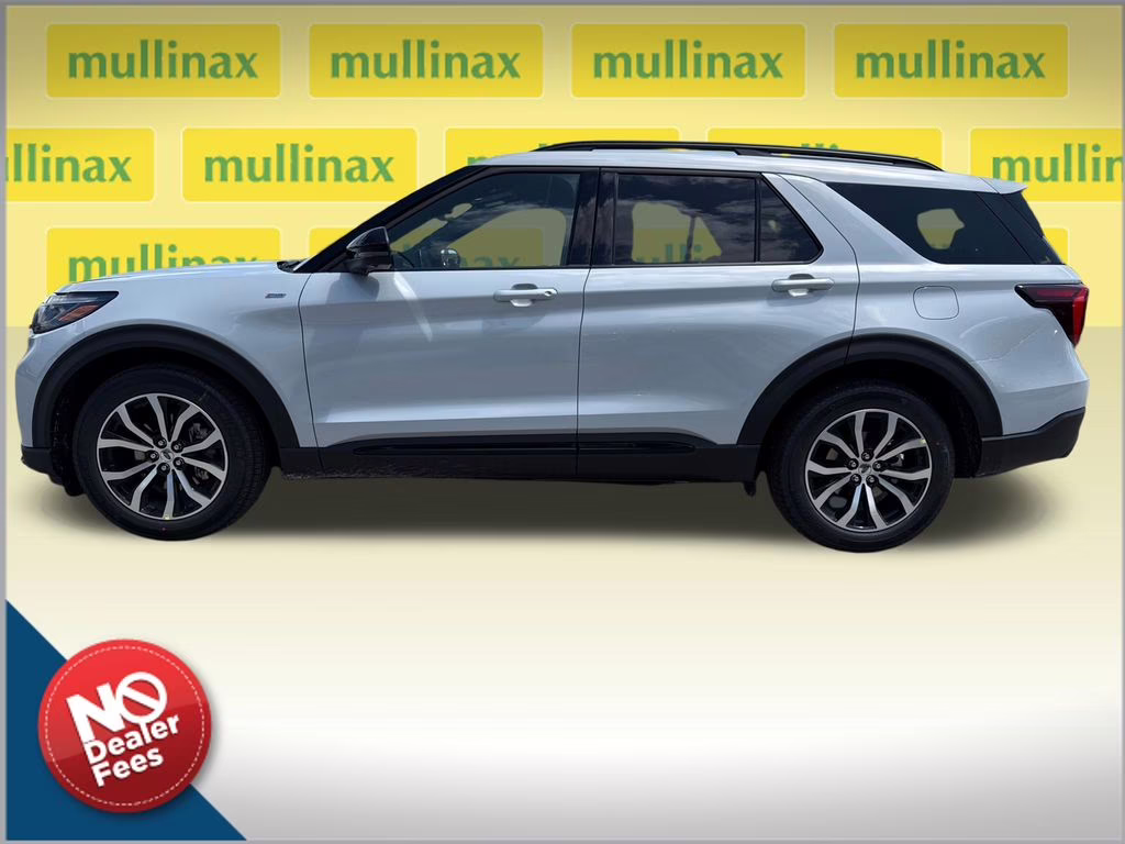 2026 Space White Metallic Ford Explorer ST-Line RWD SUV
