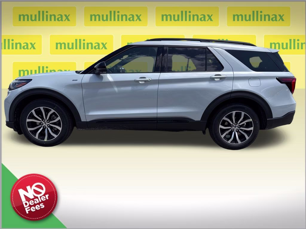 2026 Space White Metallic Ford Explorer ST-Line RWD SUV