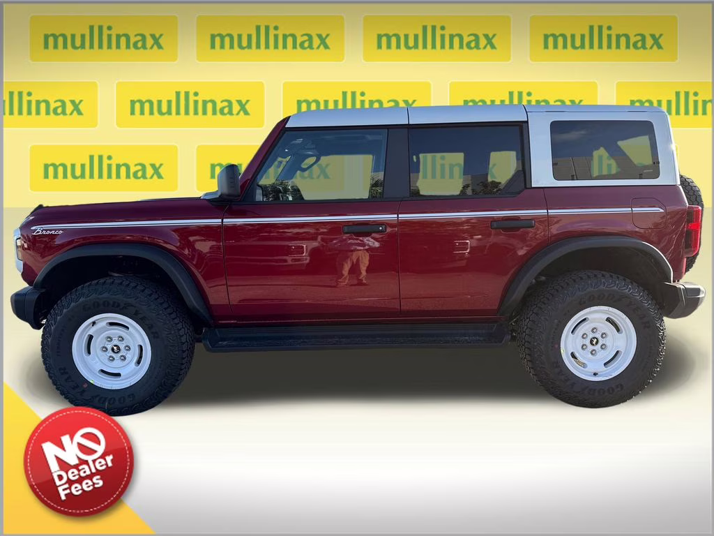 2026 Ruby Red Metallic Tinted Clearcoat Ford Bronco Heritage Edition 4X4 SUV