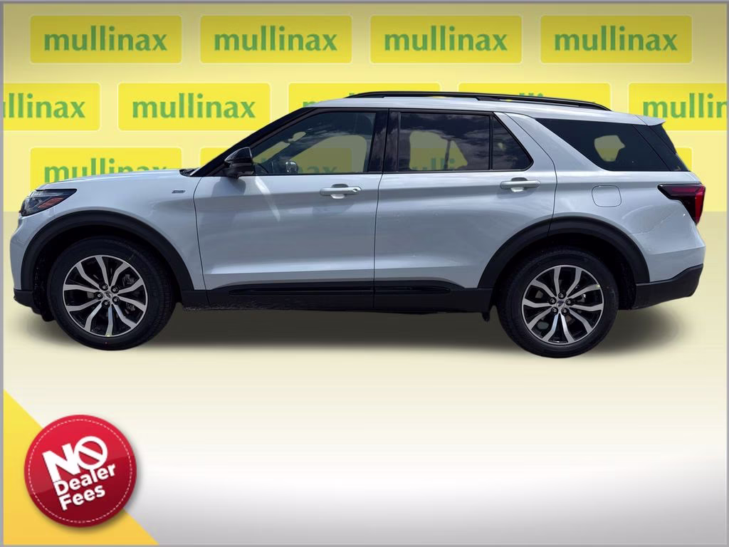 2026 Space White Metallic Ford Explorer ST-Line RWD SUV