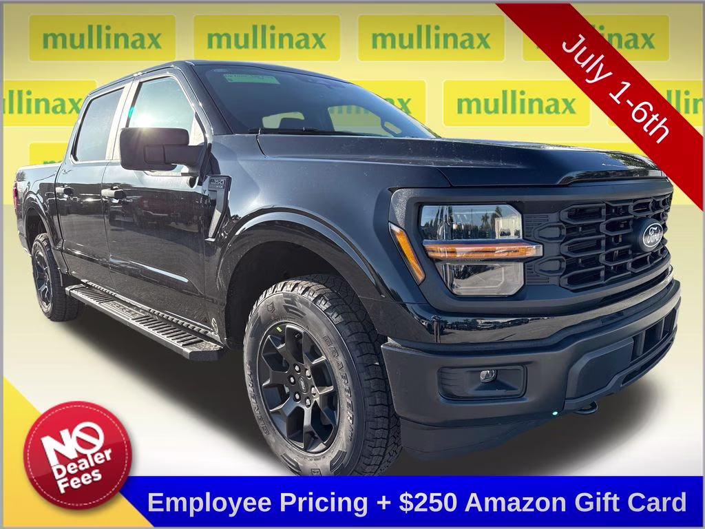 2026 Agate Black Metallic Ford F-150 STX 4X4 Truck