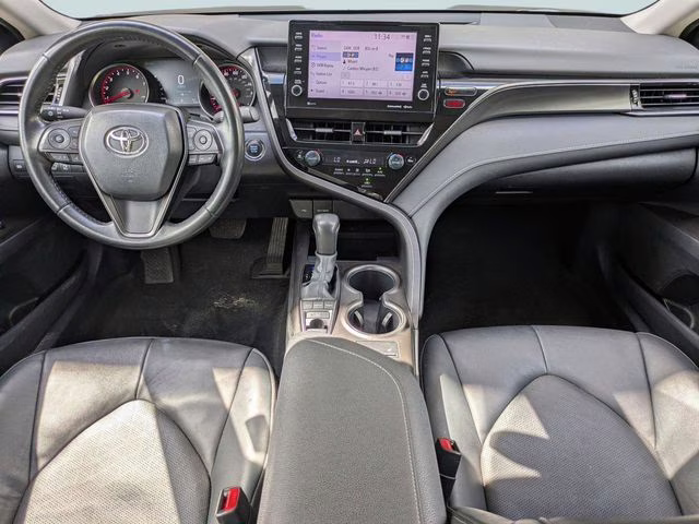 2024 Midnight Black Metallic Toyota Camry XSE FWD Sedan