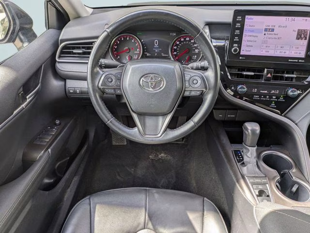 2024 Midnight Black Metallic Toyota Camry XSE FWD Sedan