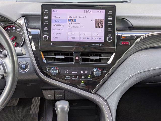 2024 Midnight Black Metallic Toyota Camry XSE FWD Sedan