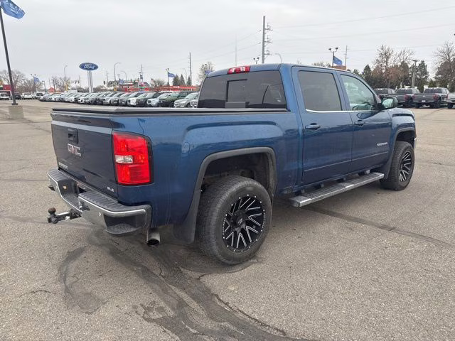 2017 Stone Blue Metallic GMC Sierra 1500 SLE 4X4 Truck