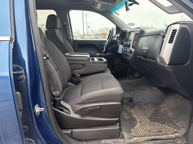 2017 Stone Blue Metallic GMC Sierra 1500 SLE 4X4 Truck