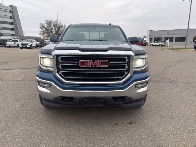 2017 Stone Blue Metallic GMC Sierra 1500 SLE 4X4 Truck