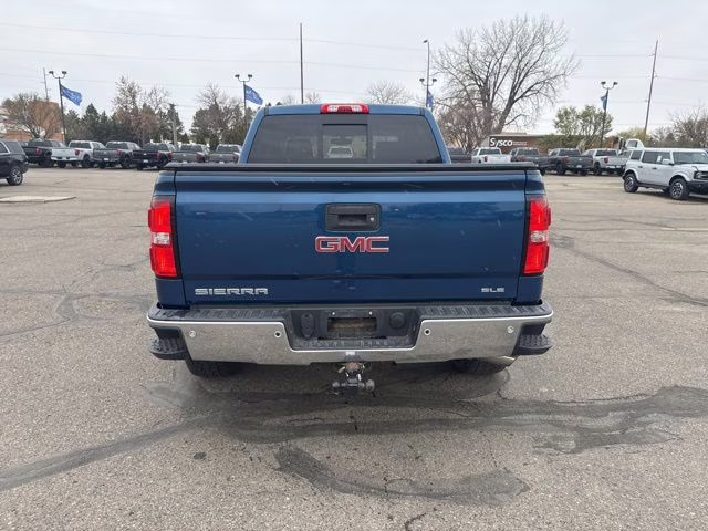 2017 Stone Blue Metallic GMC Sierra 1500 SLE 4X4 Truck