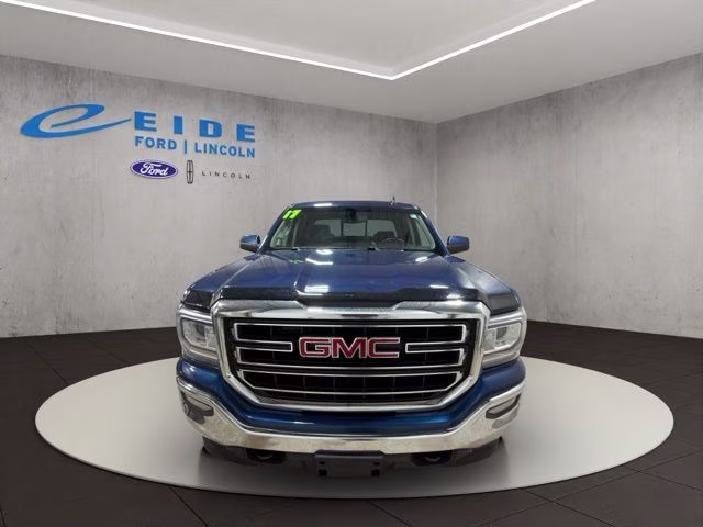 2017 Stone Blue Metallic GMC Sierra 1500 SLE 4X4 Truck