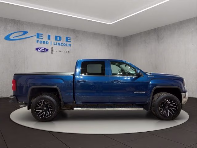 2017 Stone Blue Metallic GMC Sierra 1500 SLE 4X4 Truck