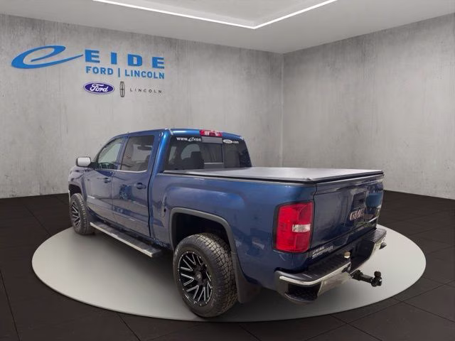 2017 Stone Blue Metallic GMC Sierra 1500 SLE 4X4 Truck