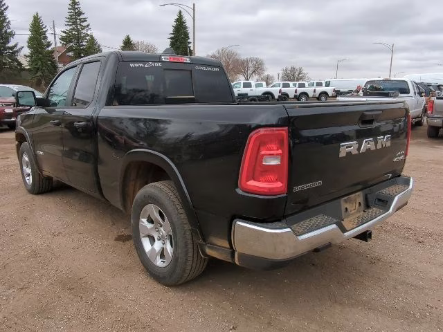 2025 Diamond Black Crystal Pearlcoat Ram 1500 Big Horn 4X4 Truck