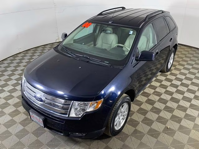 2008 Black Clearcoat Ford Edge SEL AWD SUV
