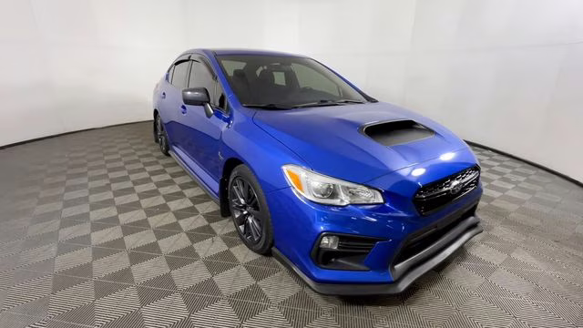 2018 WR Blue Pearl Subaru WRX Base AWD Sedan