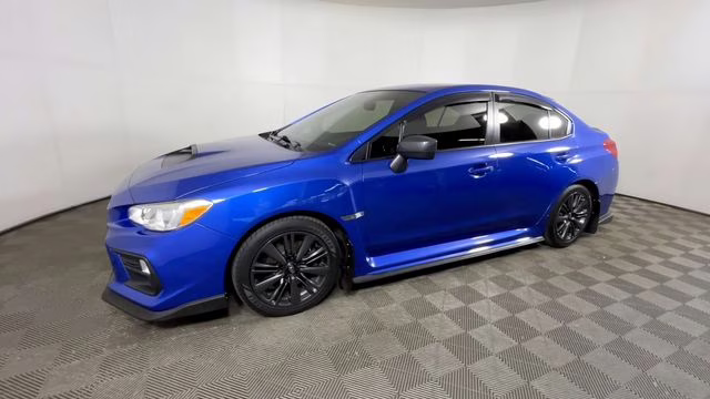 2018 WR Blue Pearl Subaru WRX Base AWD Sedan