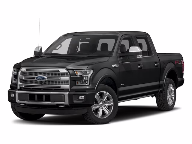 2017 Shadow Black Ford F-150 Platinum 4X4 Truck
