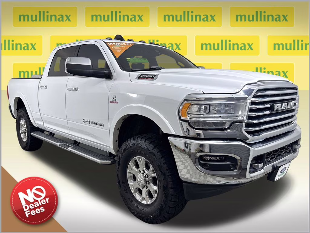 2021 Bright White Clearcoat Ram 2500 Longhorn 4X4 Truck