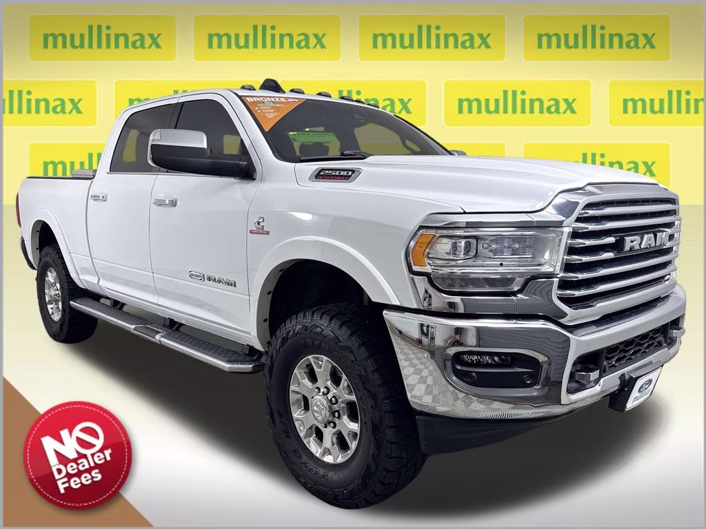 2021 Bright White Clearcoat Ram 2500 Longhorn 4X4 Truck