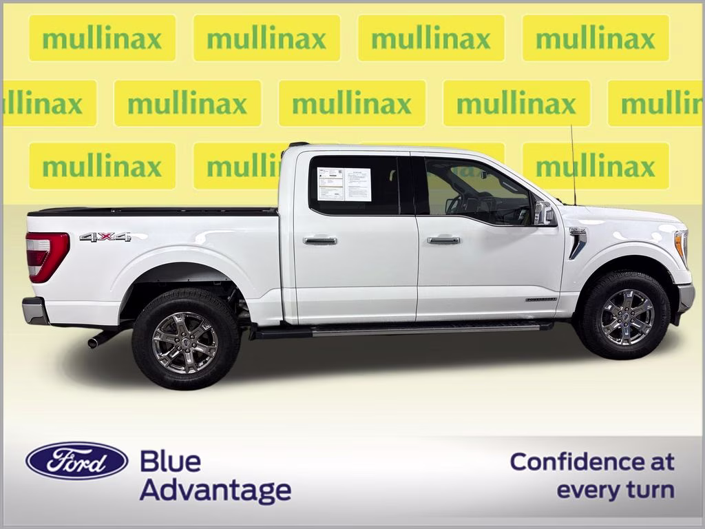2023 White Metallic Ford F-150 Lariat 4X4 Truck
