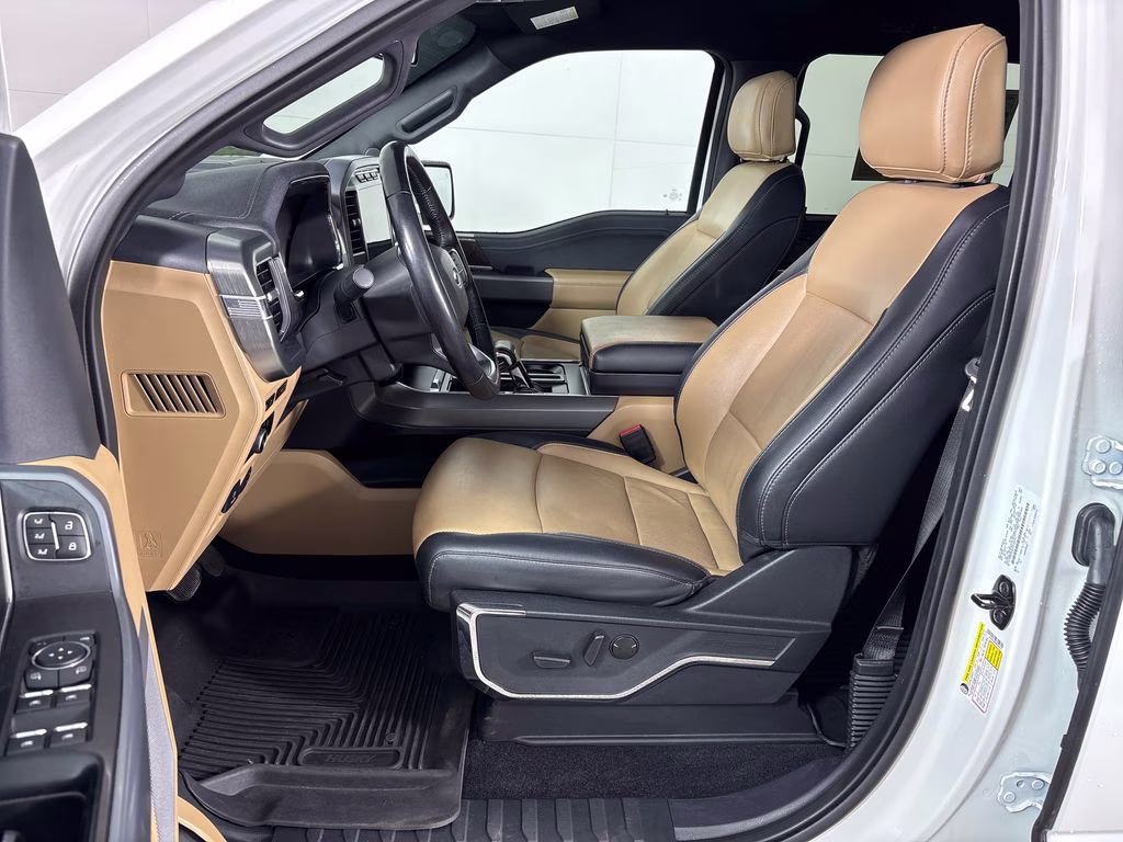 2023 White Metallic Ford F-150 Lariat 4X4 Truck