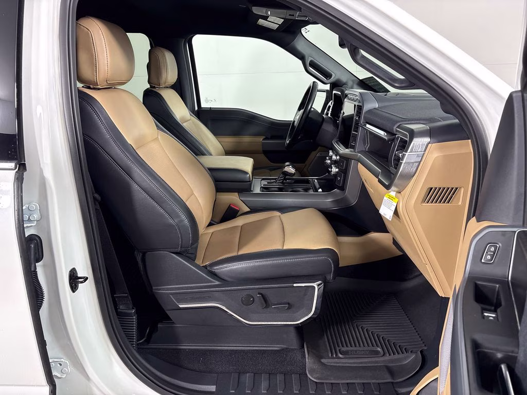 2023 White Metallic Ford F-150 Lariat 4X4 Truck