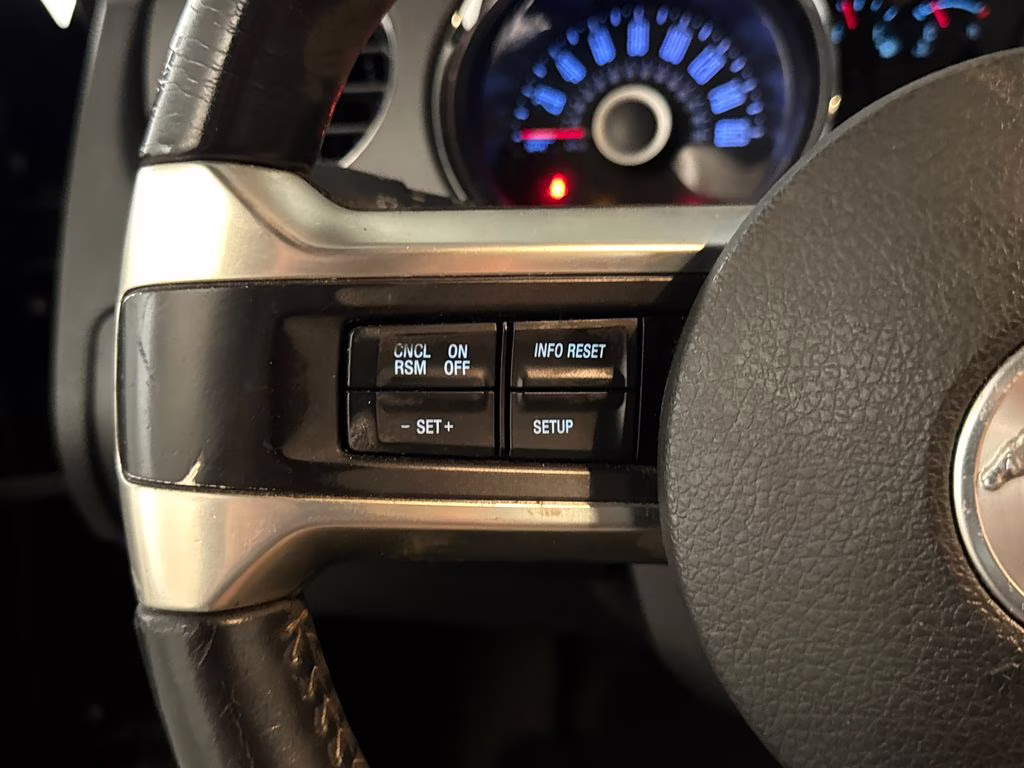2014 Black Ford Mustang V6 RWD Coupe