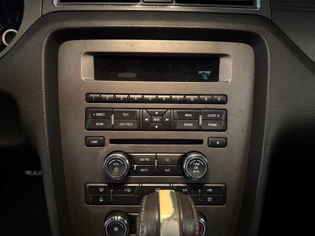 2014 Black Ford Mustang V6 RWD Coupe