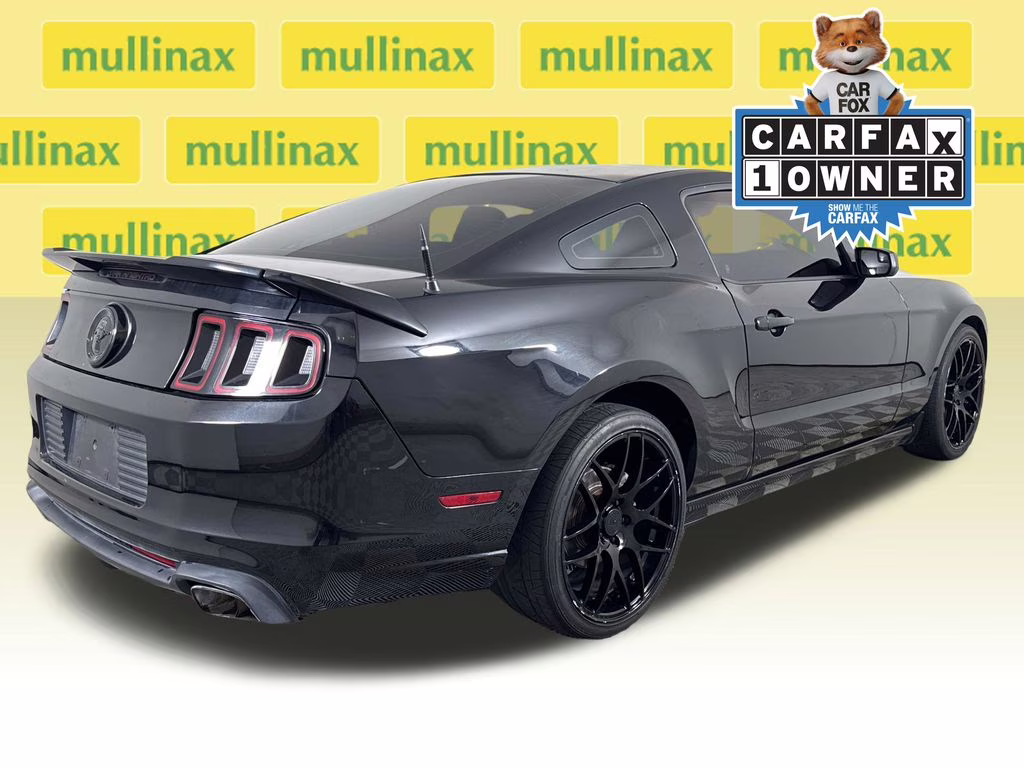 2014 Black Ford Mustang V6 RWD Coupe