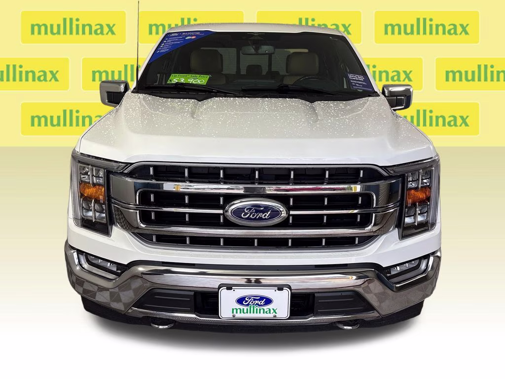 2023 White Metallic Ford F-150 Lariat 4X4 Truck