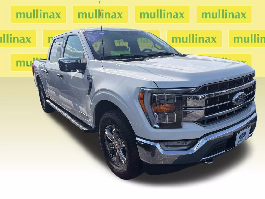 2023 White Metallic Ford F-150 Lariat 4X4 Truck