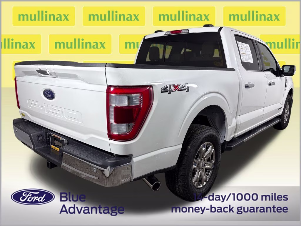 2023 White Metallic Ford F-150 Lariat 4X4 Truck
