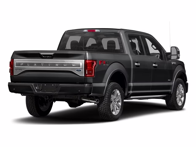 2017 Shadow Black Ford F-150 Platinum 4X4 Truck