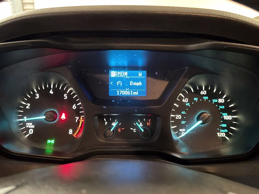 2018 Oxford White Ford Transit-150 Base RWD Van